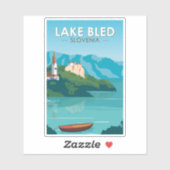 Slovenië Travel Reis Travel Art  Sticker (Vel)