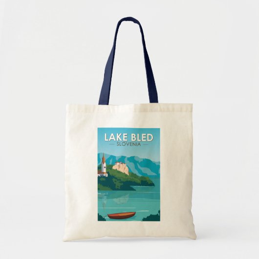 Slovenië Travel Reis Travel Art  Tote Bag (Voorkant)