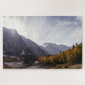 Slovenië, Triglav-berg, Julian Alps Legpuzzel (Horizontaal)