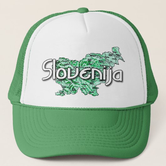Slovenië Trucker Pet (Voorkant)