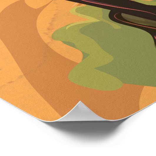 Slovenië Vintage Travel Poster (Hoek)