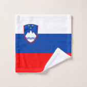 Slovenië Vlag Bad Handdoek (Wasdoekje)