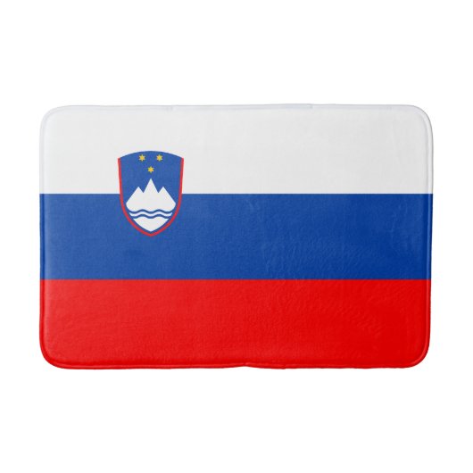 Slovenië Vlag Badmat (Voorkant)