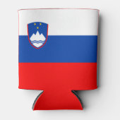 Slovenië Vlag Blikjeskoeler (Voorkant)