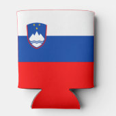 Slovenië Vlag Blikjeskoeler (Achterkant)