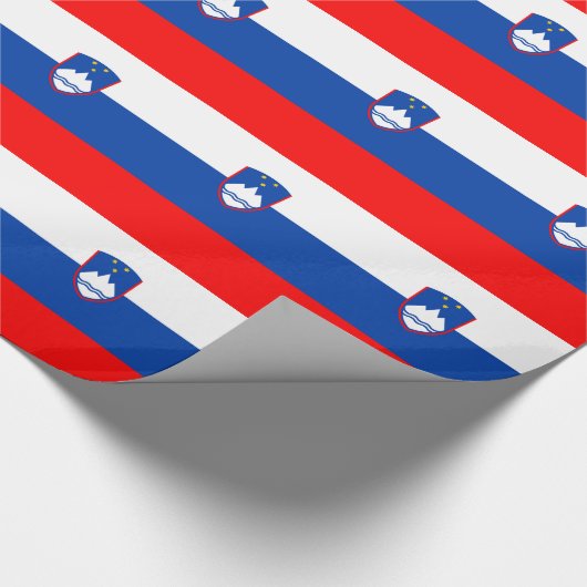 Slovenië Vlag Cadeaupapier (Hoek)