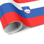 Slovenië Vlag Cadeaupapier (Rol Hoek)