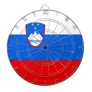 Slovenië Vlag Dartbord