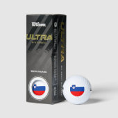 Slovenië Vlag Golfballen (Verpakking)
