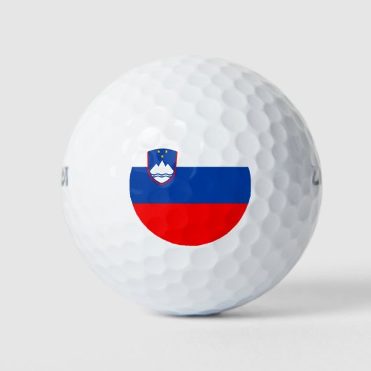 Slovenië Vlag Golfballen (Voorkant)