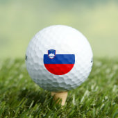 Slovenië Vlag Golfballen (Insitu Shirt)
