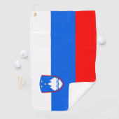 Slovenië Vlag Golfhanddoek (Insitu)