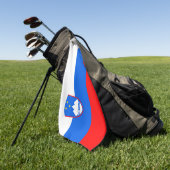 Slovenië Vlag Golfhanddoek (Groen)
