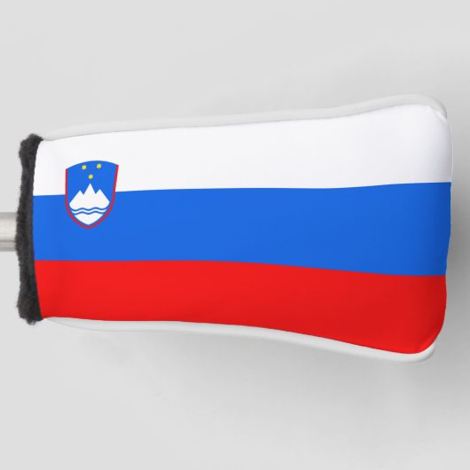 Slovenië Vlag Golfheadcover (Voorkant)