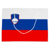Slovenië Vlag Groot Cadeauzakje (Voorkant)