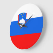 Slovenië Vlag Grote Klok (Hoek)