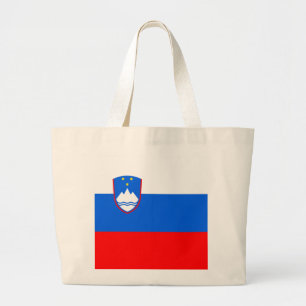 Slovenië Vlag Grote Tote Bag