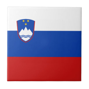 Slovenië Vlag Keramische Tegels Tegeltje