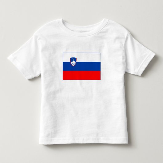 Slovenië Vlag Kinder Shirts (Voorkant)