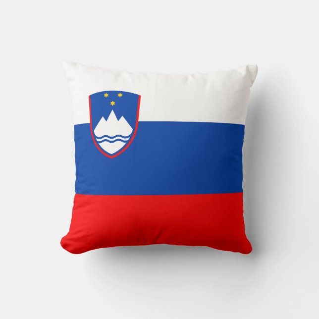 Slovenië Vlag Kussen (Voorkant)