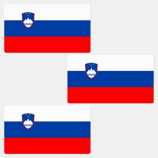 Slovenië Vlag Labels (Groep)