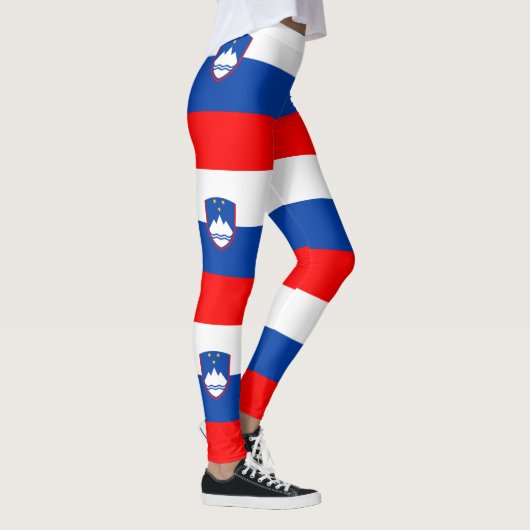 Slovenië Vlag Leggings (Rechts)
