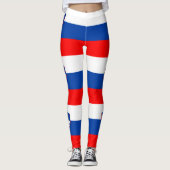 Slovenië Vlag Leggings (Voorkant)