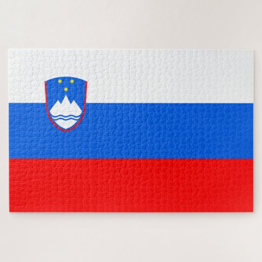 Slovenië Vlag Legpuzzel (Horizontaal)