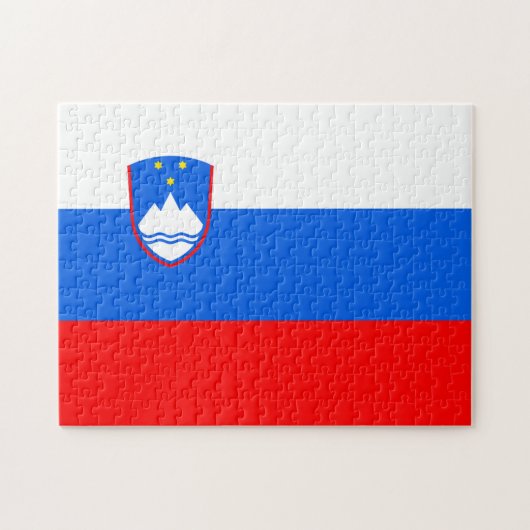 Slovenië Vlag Legpuzzel (Horizontaal)