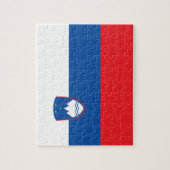 Slovenië vlag legpuzzel (Verticaal)