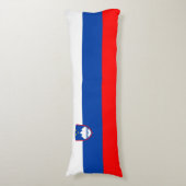 Slovenië Vlag Lichaamskussen (Voorkant Verticaal)