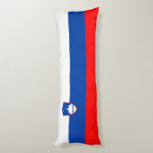 Slovenië Vlag Lichaamskussen (Achterkant (Verticaal))