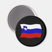 Slovenië Vlag Magneet (Voorkant / Achterkant)