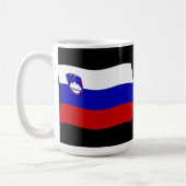 Slovenië Vlag Mok (Links)