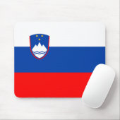 Slovenië Vlag Muismat (Met muis)