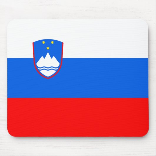 Slovenië Vlag Muismat (Voorkant)