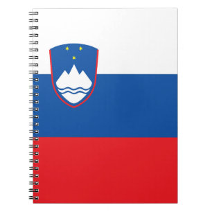 Slovenië vlag notitieboek