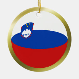 Slovenië Vlag Ornament