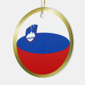 Slovenië Vlag Ornament (Links)