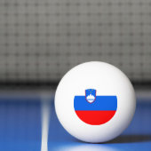 Slovenië Vlag Pingpongbal (Net)