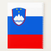 Slovenië Vlag Planner (Achterkant)