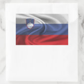 Slovenië Vlag Rechthoekige Sticker (Tas)