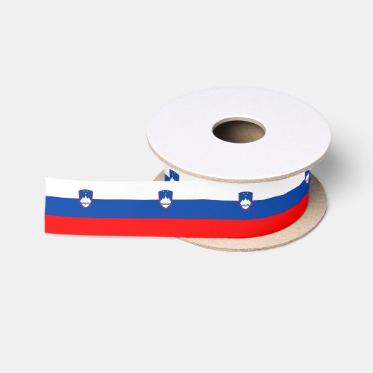 Slovenië Vlag Satijnen Lint (Spoel)