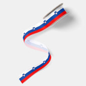 Slovenië Vlag Satijnen Lint (Achterkant)