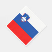 Slovenië Vlag Servet (Hoek)