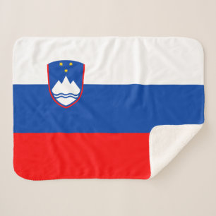 Slovenië Vlag Sherpa Deken