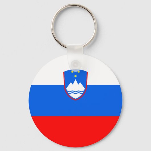 slovenië vlag sleutelhanger (Voorkant)