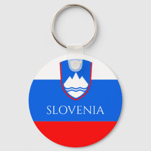 slovenië vlag sleutelhanger