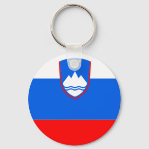 slovenië vlag sleutelhanger