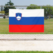 Slovenië Vlag Spandoek (Insitu)